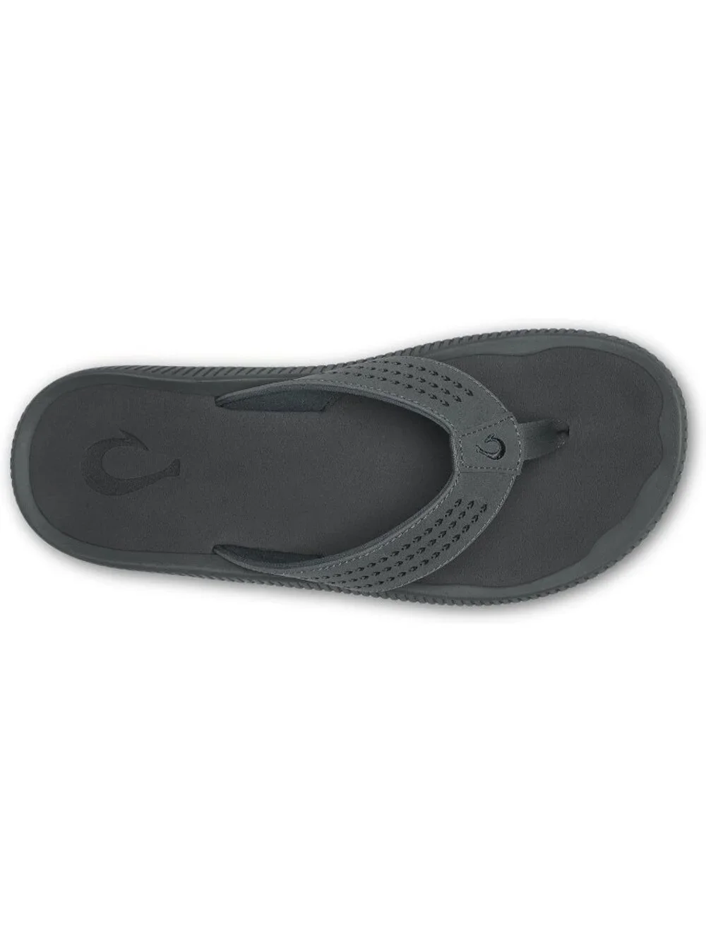 Men's Grey Rock Resistant Flip Flops Arch Support Comfort Beach Sandal ShoesMen'